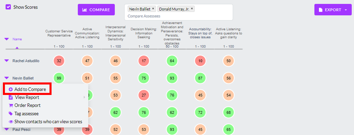 CALIPER Using cMetrics Talogy Support